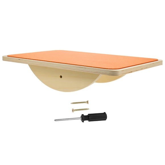 Balance Seesaw for Kids Toddlers Sensory Training Balance Plate Toy Wood Kids Balancing Board