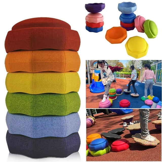 Balance Stepping Stones, Kids Turtle Jumping Stones Steps Stones