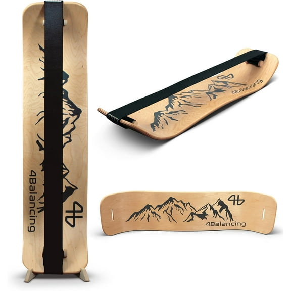 Balance Trainer for Adults - Slackboard Standing Desk Balance Board and Home Workout Equipment, Balancing Trainer for Yoga, Strength, Coordination, Concentration