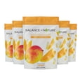 thumbnail image 1 of Balance of Nature Freeze-Dried Mangos (5 Pack) – 100% Real Fruit, Crunchy Mango Slices, Healthy Snack, Mouthwatering Nutrition, Gluten-Free, Vegan, No Sugar Added, Five 1.6 oz Bags, 1 of 5
