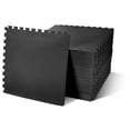thumbnail image 1 of BalanceFrom 1/2" EXTRA Thick Puzzle Exercise Mat with EVA Foam Interlocking Tiles for MMA, Exercise, Gymnastics and Home Gym Protective Flooring, 144 Square Feet, 1 of 2