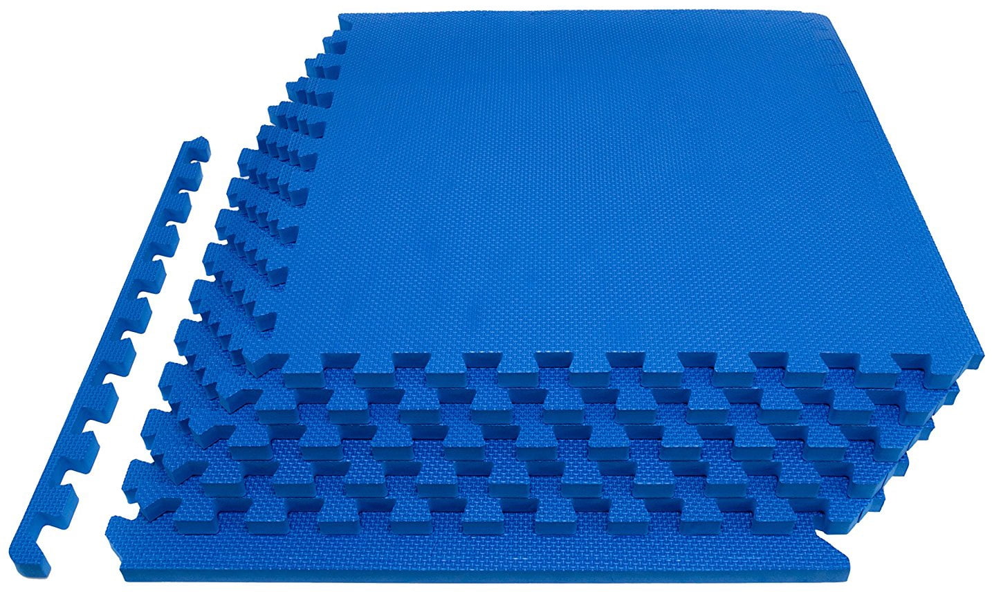 BalanceFrom 1/2 In. Thick Flooring Puzzle Exercise Mat with High