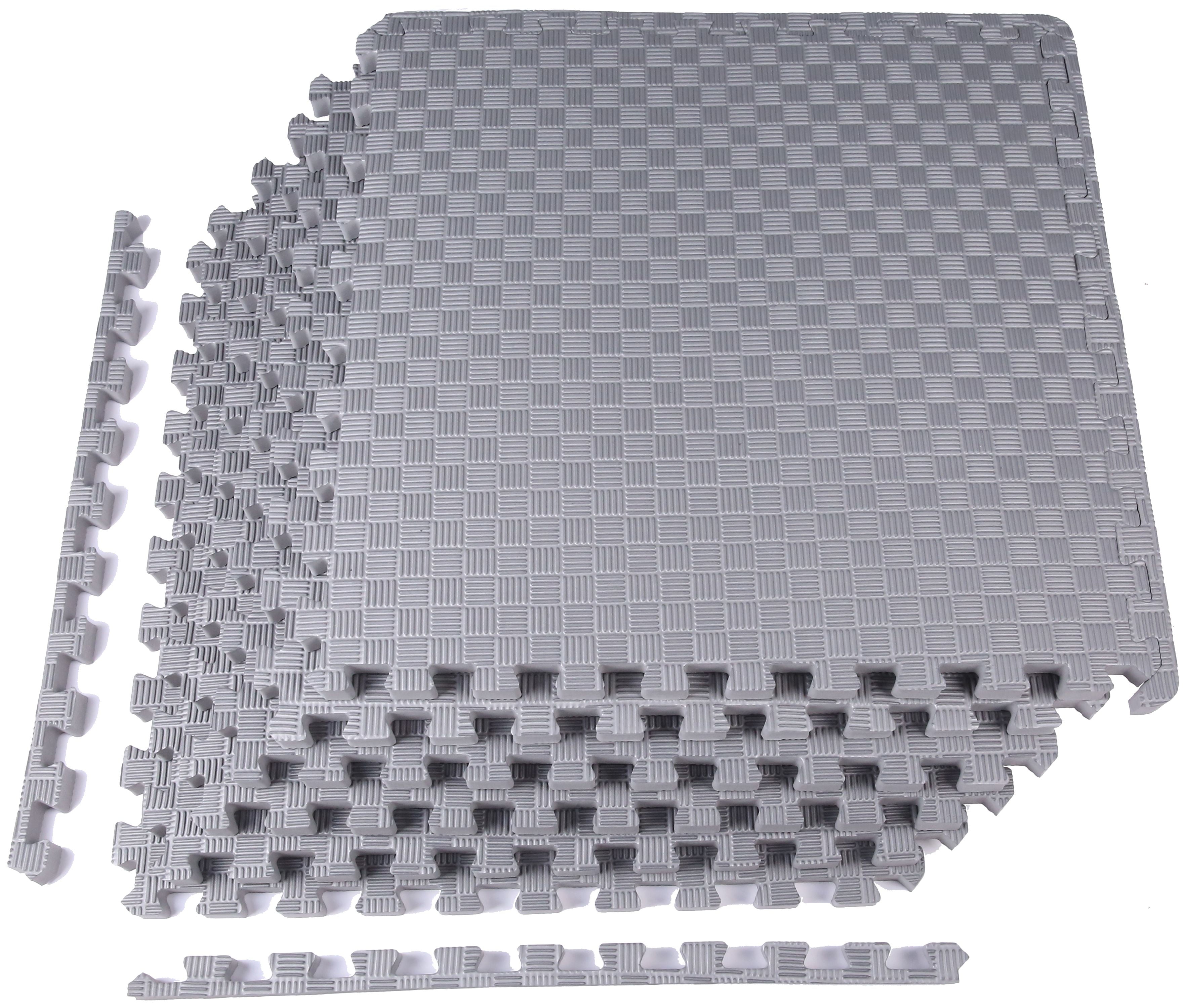 ZenSports 24PCS Interlocking EVA Foam Tiles, Puzzle Exercise Mat