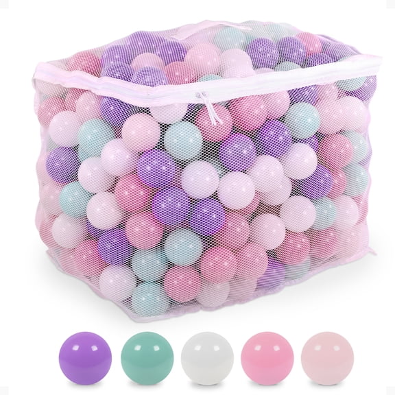 Open Box BalanceFrom 2.3" Crush Proof Play Pit Balls w/Storage Bag, 400 Count