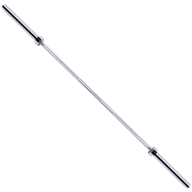 BalanceFrom 2 In. Olympic Weightlifting Barbell Weight Bar 7 Ft