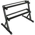 thumbnail image 1 of BalanceFrom 2-Tier Easy-Grab Dumbbell Rack Multi-Level Weight Storage Organizer for Home Gym, 600-Pound Capacity, 1 of 6