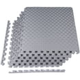 thumbnail image 1 of BalanceFrom 24 sqf Sweat Resistant EVA Foam Interlocking Exercise Protective Flooring, 6-Tile, 1 of 4