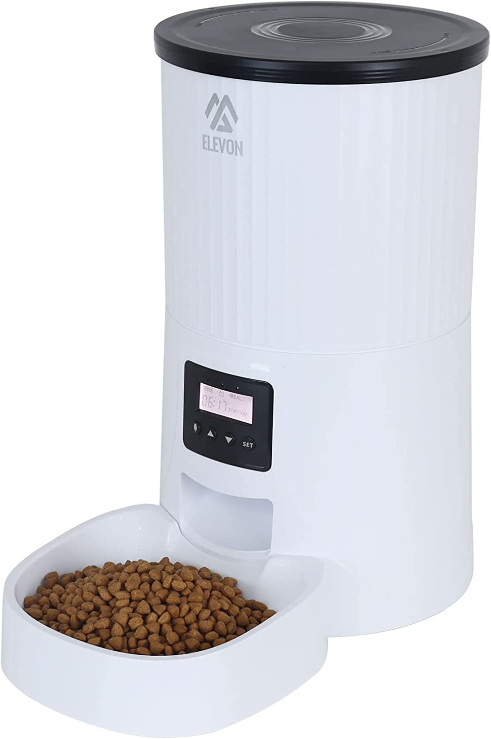 kathson Automatic Cat Feeder Dog Food Dispenser Pet Food Feeding