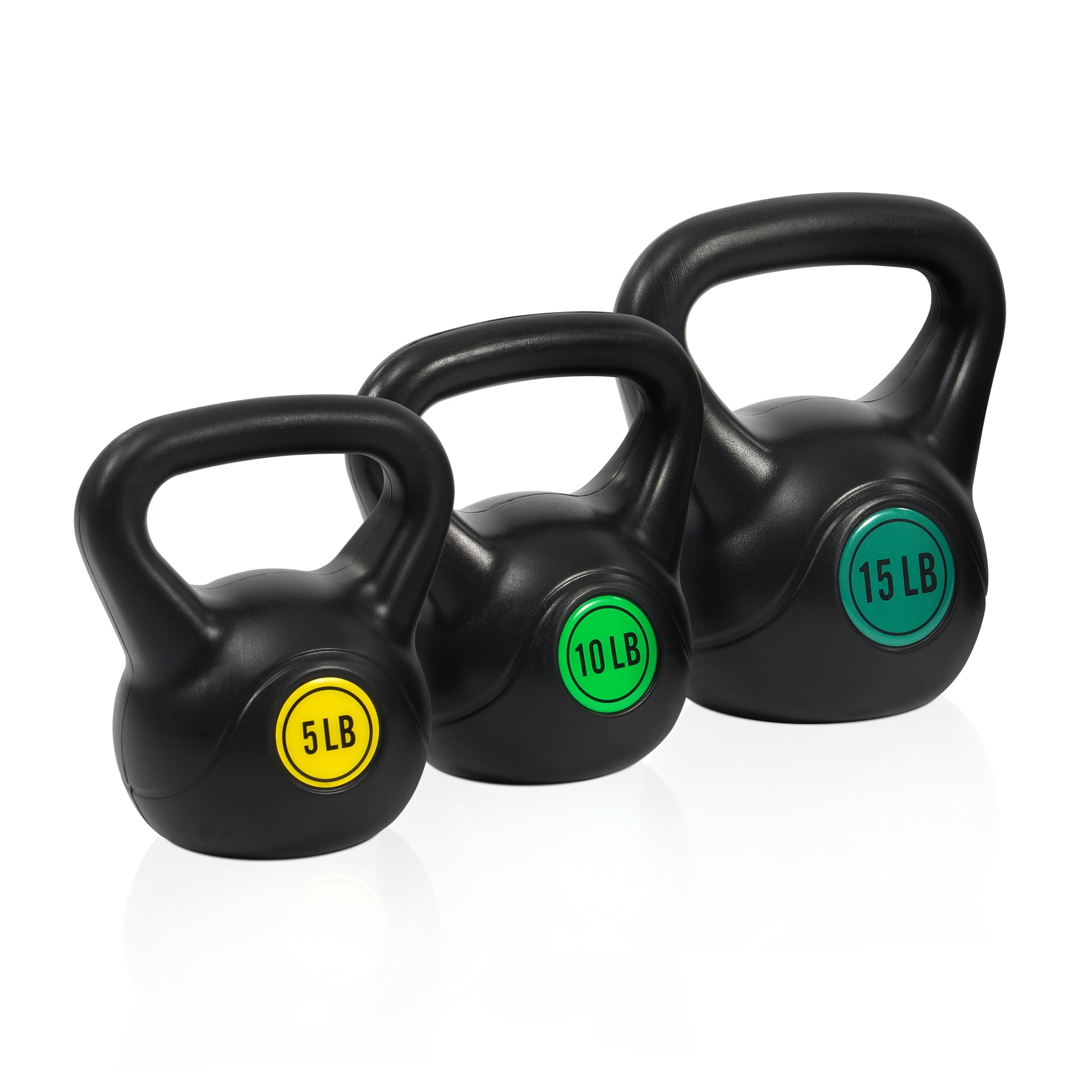 Kettlebell 16kg 黒 Athletic Works 8KG Kettlebell, Durable Black Hammertone