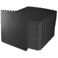 thumbnail image 1 of BalanceFrom 96 sq ft EVA Interlocking Exercise Protective Flooring, 24-Tile, 1 of 5