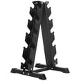 thumbnail interactive-video image 1 of BalanceFrom A Frame Easy-Grab Dumbbell Rack Weight Storage Organizer for Home Gym, 300-Pound Capacity, Holds 10 Dumbbells, 1 of 6