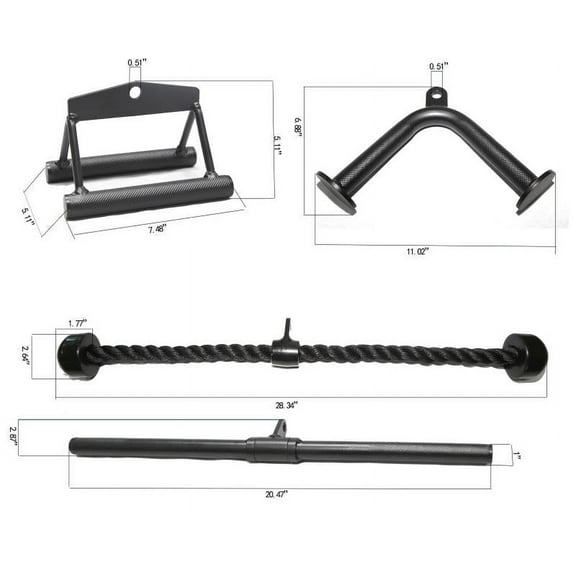 BalanceFrom Accessories for PC-1 Series Power Cage and Power Rack, Steel