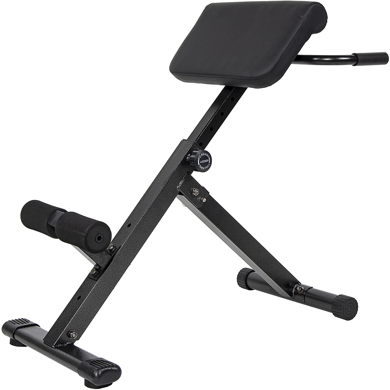 BalanceFrom Adjustable Roman Chair AB Back Hyperextension Bench
