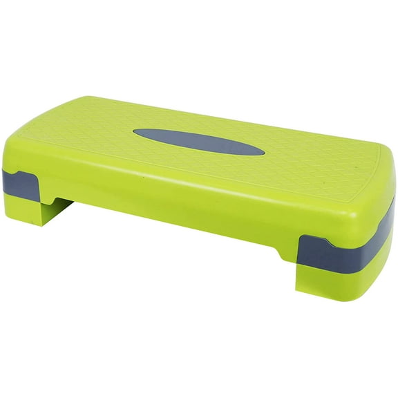 BalanceFrom Adjustable Workout Aerobic Stepper Step Platform Trainer, 2 Levels, 4-6 Inches