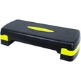thumbnail image 1 of BalanceFrom Adjustable Workout Aerobic Stepper Step Platform Trainer, 27-Inch, Black/Yellow, 1 of 3