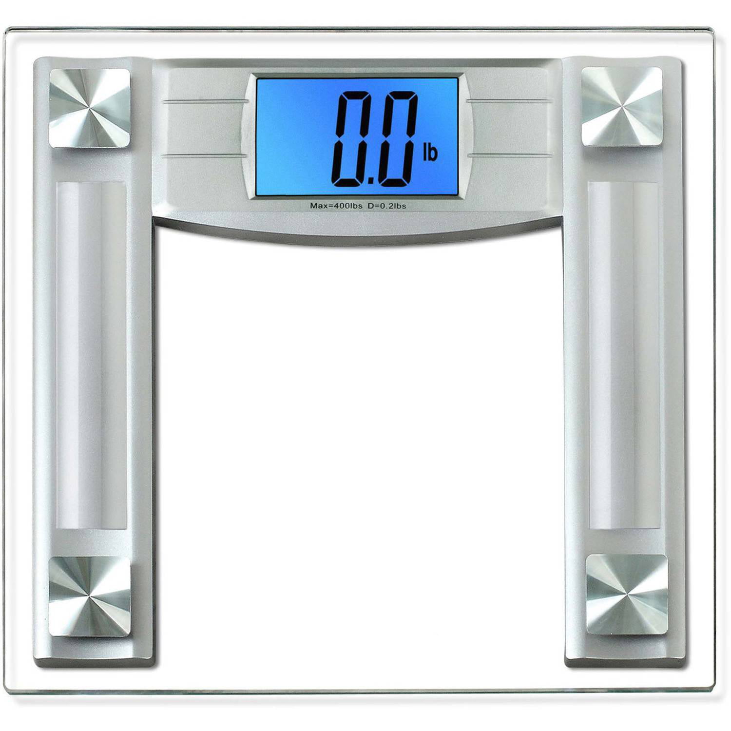 Dropship 1pc Transparent Bathroom Scales LCD Electronic Bascula