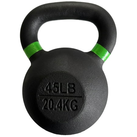 BalanceFrom Cast Iron Kettlebell, Single, 45 lbs