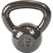 BalanceFrom Cast Iron Kettlebell，Solid One-Piece Construction, Strength Training & Full-Body Workouts, Ideal for Home Gym, CrossFit, Available in Multiple Weights