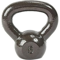 BalanceFrom Cast Iron Kettlebell，Solid One-Piece Construction, Strength Training & Full-Body Workouts, Ideal for Home Gym, CrossFit, Available in Multiple Weights