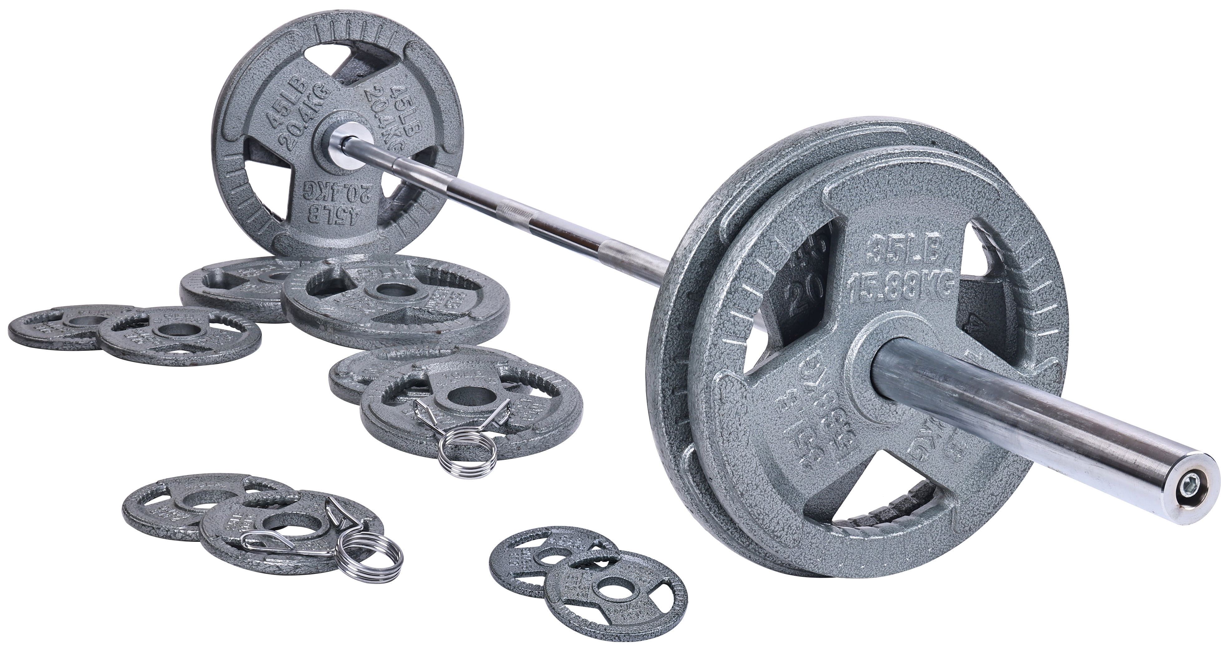 Cast Iron Olympic Weight Plate Set