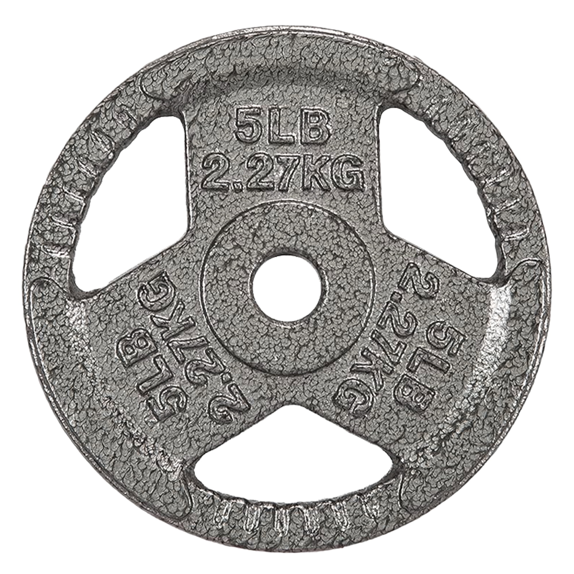 BalanceFrom Cast Iron Weight Plates，1-Inch or 2-Inch Center Hole, Multiple Sizes & Sets Available，for Strength Training & Weightlifting