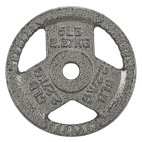 BalanceFrom Cast Iron Weight Plates,1-Inch or 2-Inch Center Hole, Multiple Sizes & Sets Available,for Strength Training & Weightlifting