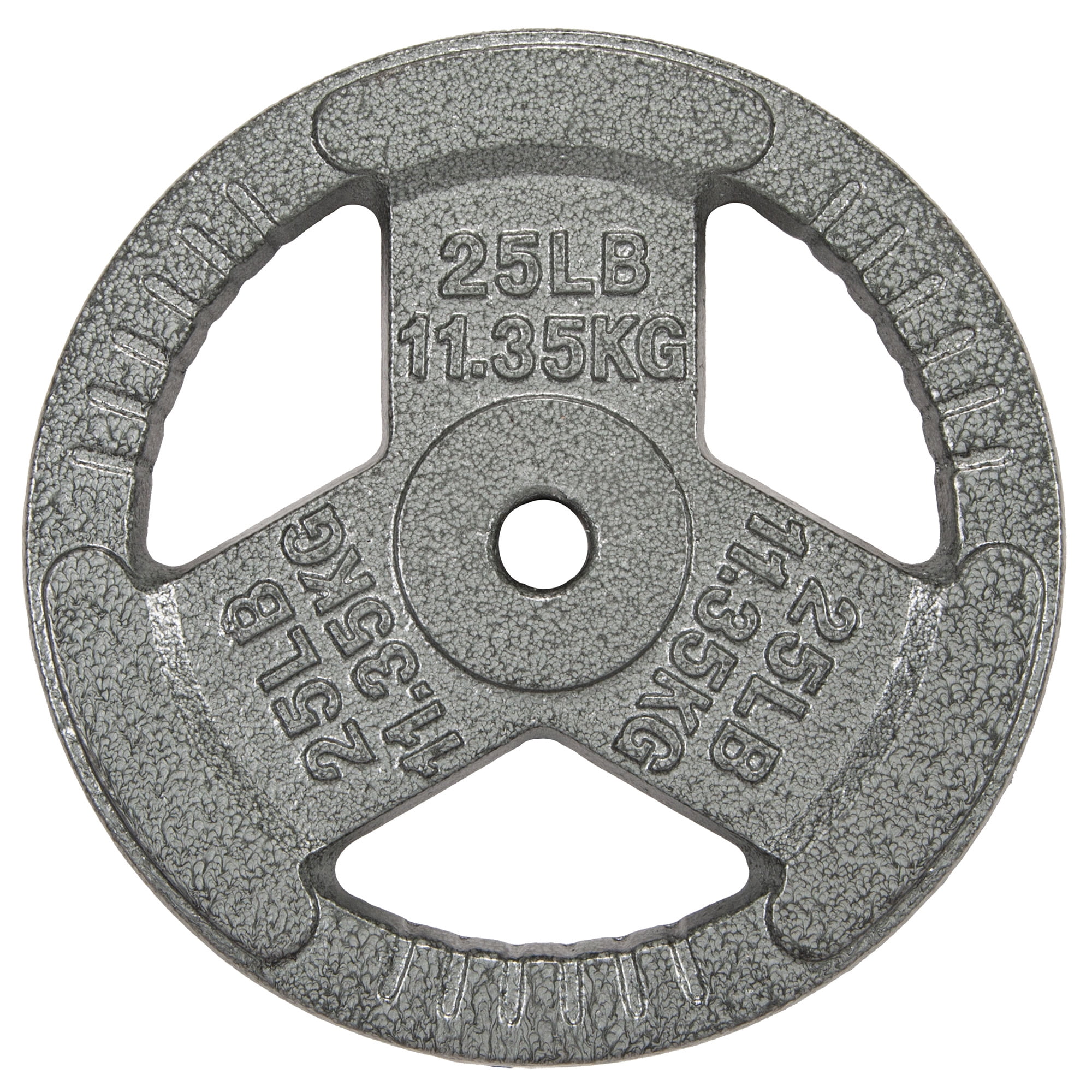 BalanceFrom Cast Iron Weight Plates，1-Inch or 2-Inch Center Hole, Multiple Sizes & Sets Available，for Strength Training & Weightlifting