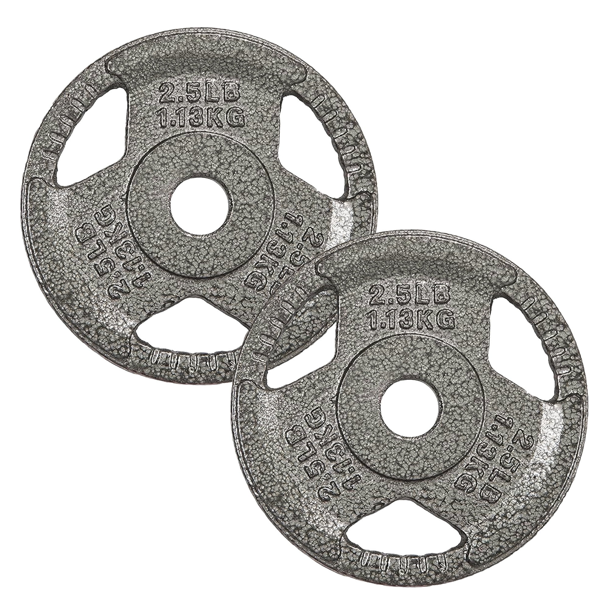 BalanceFrom Cast Iron Weight Plates，1-Inch or 2-Inch Center Hole, Multiple Sizes & Sets Available，for Strength Training & Weightlifting