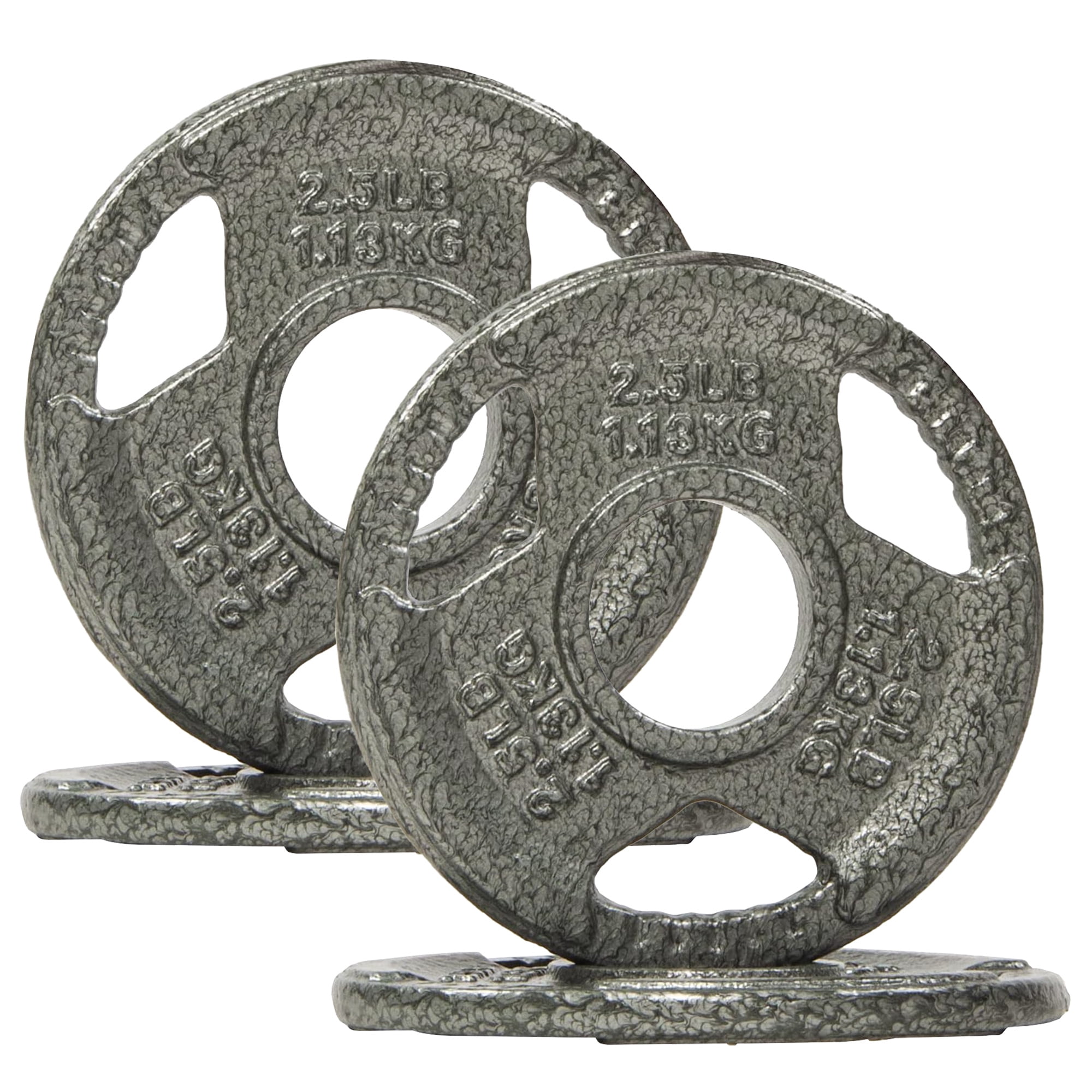 BalanceFrom Cast Iron Weight Plates，1-Inch or 2-Inch Center Hole, Multiple Sizes & Sets Available，for Strength Training & Weightlifting