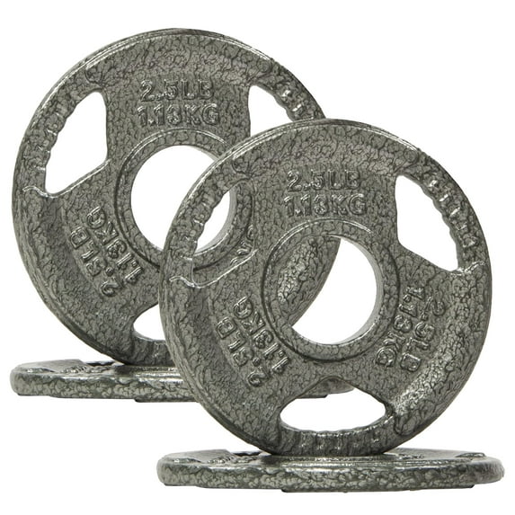 BalanceFrom Cast Iron Weight Plates,1-Inch or 2-Inch Center Hole, Multiple Sizes & Sets Available,for Strength Training & Weightlifting