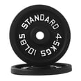 thumbnail image 1 of BalanceFrom Classic Cast Iron Weight Plates for Strength Training, 1-Inch, 10-Pound, Pair, 1 of 2