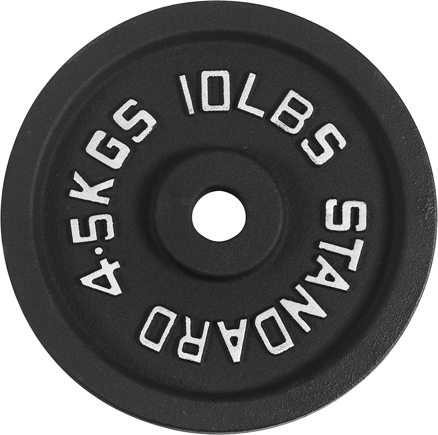 BalanceFrom Classic Cast Iron Weight Plates for Strength Training, 1