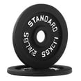 thumbnail image 1 of BalanceFrom Classic Cast Iron Weight Plates for Strength Training, 1-Inch, 2.5-Pound, Pair, 1 of 2
