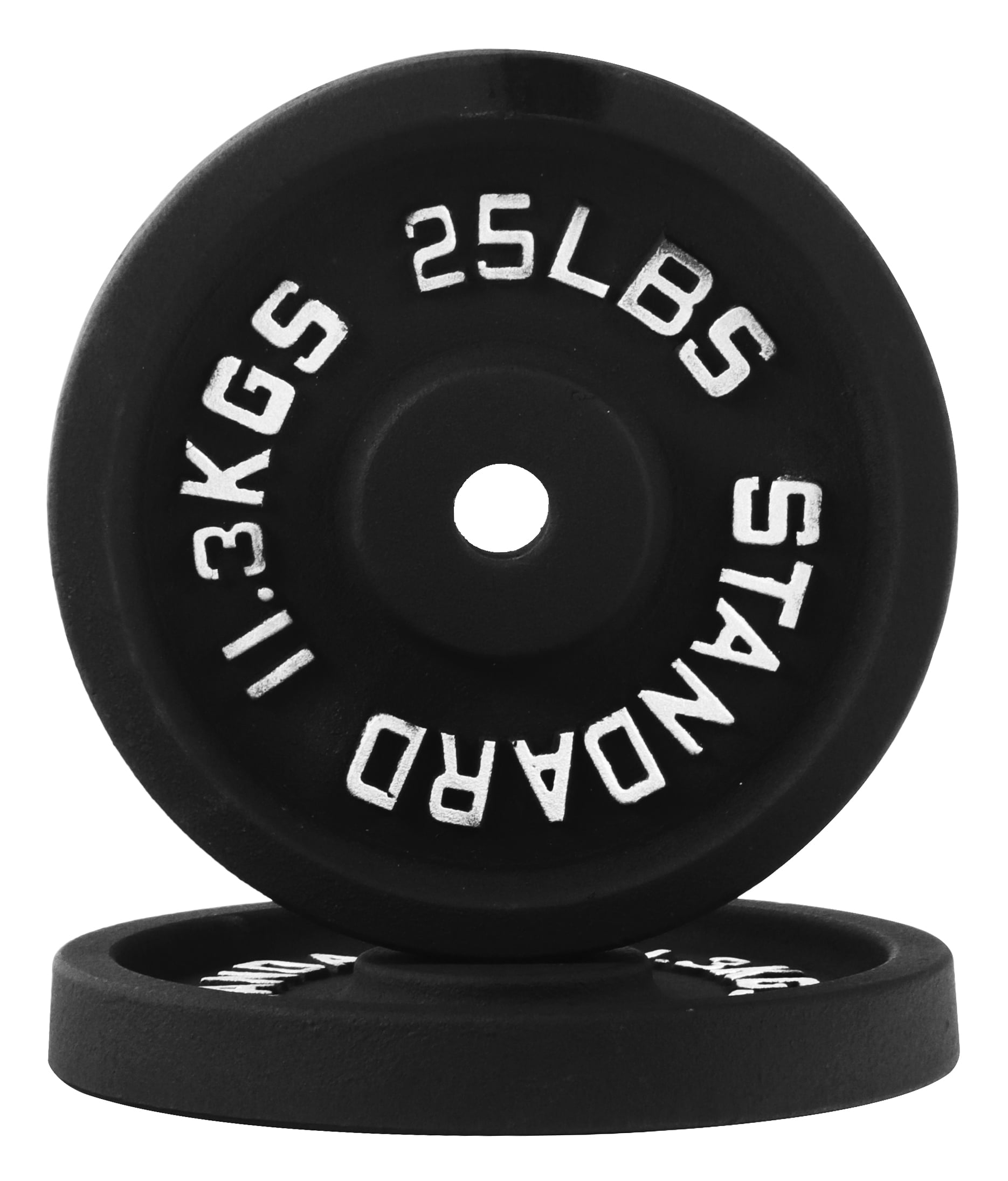 BalanceFrom Classic Cast Iron Weight Plates for Strength Training, 1