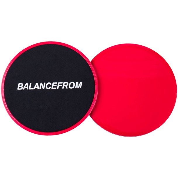 BalanceFrom Core Sliders. Dual Sided Use on Carpet or Hardwood Floors