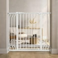 thumbnail image 1 of BalanceFrom Easy Walk-Thru Safety Gate for Doorways and Stairways with Auto-Close/Hold-Open Features, 36-Inch Tall, Fits 29.1-43.3 Inch Openings, White, 1 of 7