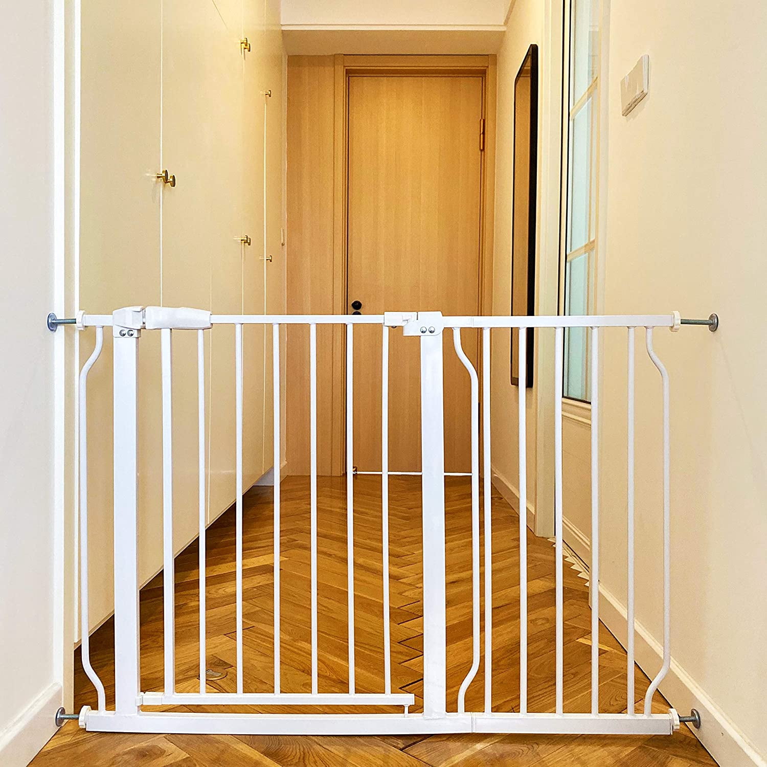 Walk In Gate In Wall BalanceFrom Easy Walk-Thru Safety Gate for Doorways and Stairways with ...