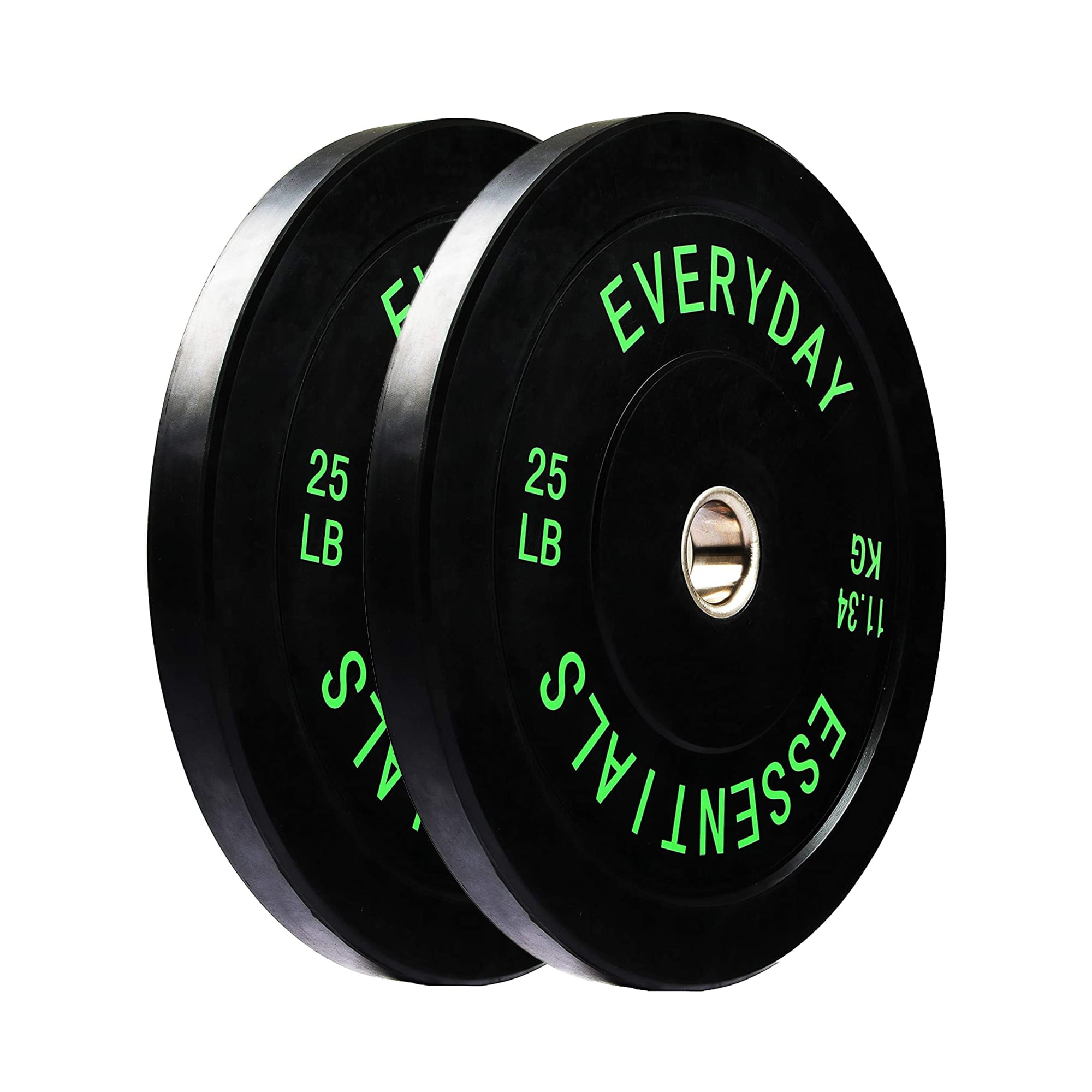 BalanceFrom Everyday Essentials 25 Lb Olympic Weight Plate Set