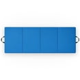 thumbnail image 1 of BalanceFrom 10ft x 4ft x 2in 4-Panel All-Purpose Folding Gymnastics Mat, Blue, 1 of 11