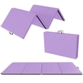 thumbnail image 1 of BalanceFrom Fitness 120x48" All Purpose Folding Gymnastics Exercise Mat, Purple, 1 of 4