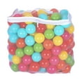 thumbnail image 1 of BalanceFrom 200-Count Play Pit Balls Toy Set for Kids with Mesh Bags, Rainbow Colors, 1 of 7