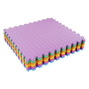 BalanceFrom Fitness 24 sq. ft. Interlocking EVA Foam Exercise Mat Tiles