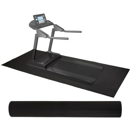BalanceFrom 6x4 Feet High-Density Floor Mat for Home Gym Equipment, 1/4-Inch Thick PVC