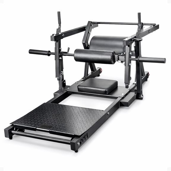 BalanceFrom Hip Thrust Home Gym Machine with Synclock Lever & Waist Pad, 190 lb Capacity