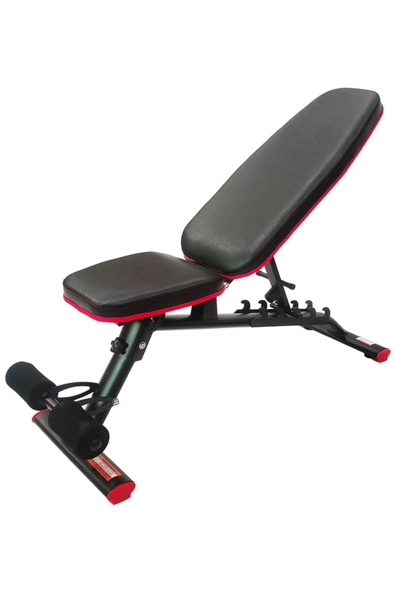 Heavy Duty Adjustable and Foldable Utility Weight Bench, Lite, 800-Pound Capacity