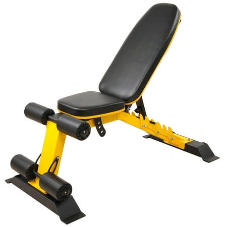 BalanceFrom Heavy Duty Adjustable and Foldable Utility Weight Bench, Monster, 1000-Pound Capacity