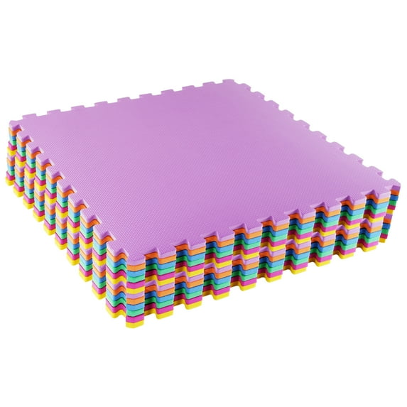 BalanceFrom Interlocking EVA Foam Exercise Mat