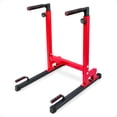 thumbnail image 1 of BalanceFrom Multi-Function Dip Stand Dip Station Dip bar with Improved Structure Design, 500-Pound Capacity, 1 of 11