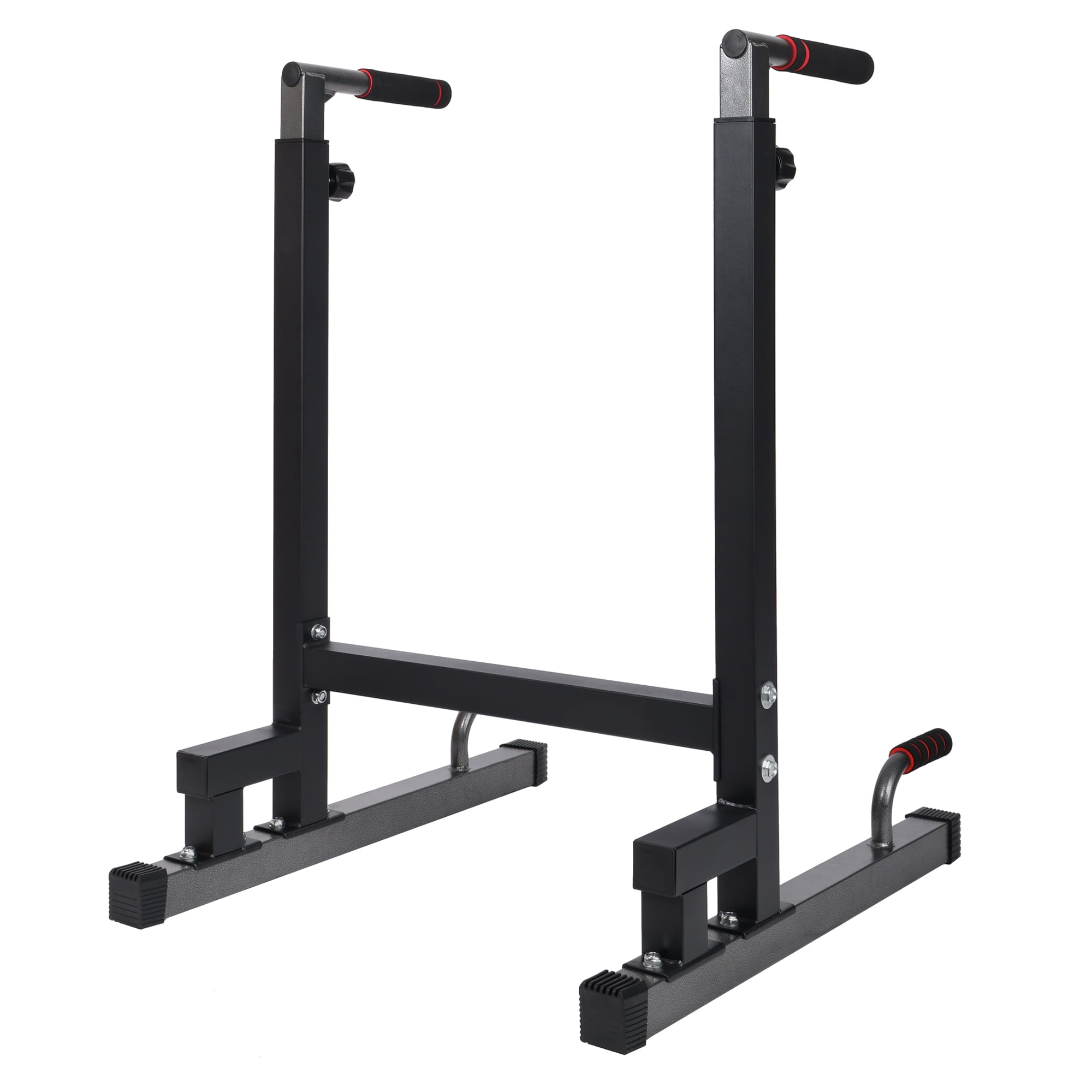 BalanceFrom Multi-Function Home Gym Exercise Fitness Dip Stand, Black ...