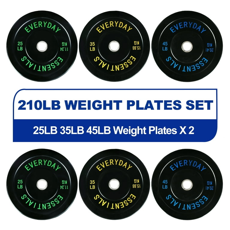 Olympic Plates Weight Plate Set Walmart BalanceFrom 2